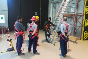 Corso Di Formazione Per Lavori In Quota Svolto Presso Il Centro Di Formazione Ed Addestramento Lavoratori Parallelo45 In Provincia Di Piacenza