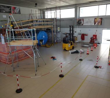 Struttura dei corsi presso il Centro di formazione ed addestramento lavoratori Parallelo45 in Provincia di Piacenza